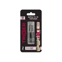 Биты Trigger 84987 ТОРСИОН TORX-30 50мм (уп.2шт) изображения
