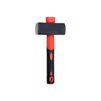 Кувалда Biber 85182 кованая, обратная фиберглас.рукоятка Профи 2кг изображения