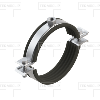 Хомут составной с виброгасителем для сверхвысоких нагрузок PI-ХНD 3" (84-93) M12 30x3F изображения