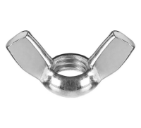 Гайка DIN 315 AF А2 барашковая с прямоугольными лепестками американской формы М10 изображения
