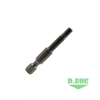 Биты намагниченные D.BOR MAGNETIC, HEX 4x50 мм, E 6,3  (10 шт.) изображения