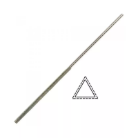 Надфиль алмазный тупоносый трехгранный равносторонний 160 мм 80/63 изображения