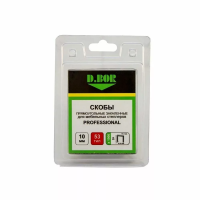 Скобы D.BOR PROFESSIONAL 53/8 1000 шт. изображения