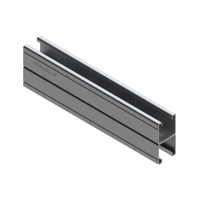 Профиль монтажный сдвоенный 41х82x2,0-6000 изображения