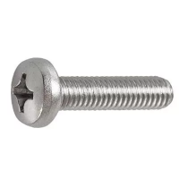 Винт DIN 7985 H А2 с полукруглой головкой, крестообразный шлиц PH М2х6 изображения