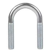 Хомут U образный без гаек M10x80-90 (3") изображения