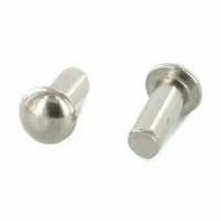 Заклёпка DIN 660 А4 с полукруглой головкой, под молоток 4х18 изображения