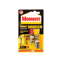 Клей Момент Супер Эпокси прозрачный (2x6мл) изображения