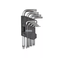 Набор инбусовых ключей Biber 90506 TORX CRV 1.5-10мм (9шт) изображения