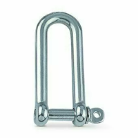 Скоба ART 8259 А4 такелажная D-образная, длинная 4х31,3 изображения