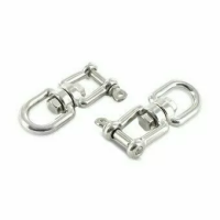 Вертлюг ART 8255 А4 петля-вилка, грузоподьёмный 13х152 изображения