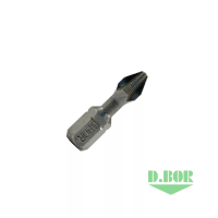 Биты фрезерованные D.BOR Ph 2x25 мм, Torsion, C 6,3 (20 шт.) изображения
