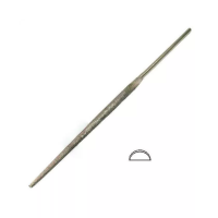 Надфиль алмазный остроносый полукруглый 160 мм 125/100 изображения