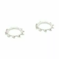 Шайба DIN 6797 форма А А2 стопорная, пружинная с внешними зубьями М5 изображения