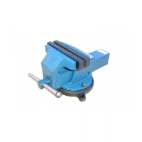 Тиски слесарные 200мм стальные поворотные ТСC-200 (Гомель) изображения