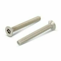 Винт ART 9123 А2 антивандальные, с потайной головкой, шлиц TORX-PIN М8х30 TX-PIN40 изображения