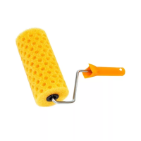 Валик структурный "Горошек" поролон в комплекте с ручкой 180мм изображения