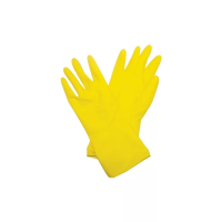 Перчатки Biber 96271 латексные с х/б напылением, размер S изображения