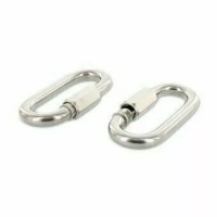 Карабин ART 9077 А4 винтовой, для соединения цепей  6х45 изображения