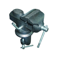 Тиски Biber 85887 настольные поворотные с наковальней Профи 65мм изображения