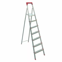 Стремянка Biber 98107 стальная 7 ступенчатая изображения