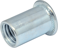 ACC-CTC-L Резьбовая (гаечная) заклепка цилиндрическая, стандартный бортик, гладкая M5x0,8x13,0 (0,5-3,0) изображения