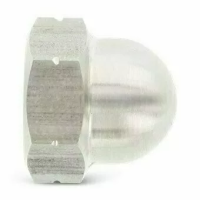 Гайка DIN 1587 А2 шестигранная, колпачковая, высокая М12 изображения