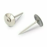 Шуруп ART 9169 А2 c полупотайной головкой и EPDM-шайбой, крестообразный шлиц PZ 4,5х45 изображения