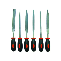 Набор надфилей Biber 85311 6 шт. обрезин. рукоятка Профи 150мм изображения