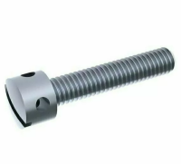 Винт DIN 404 с увеличенной цилиндрической головкой и радиальными отверстиями, прямой шлиц M5x25 класс прочности 4.8 изображения