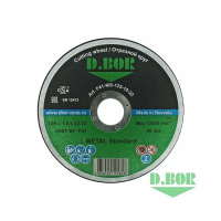 Отрезной диск D.BOR по металлу METAL Standard A60T-BF, F41, 125x1x22,23 изображения