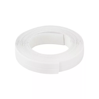 Лента клейкая бордюрная для ванн и раковин 12,8мм (6,4х6,4мм) 3,35м, белая изображения