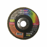 Диск лепестковый Lugaabrasiv по металлу 115х22мм Р100 изображения