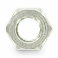 Гайка DIN 934 LT А2 шестигранная, левая мелкая резьба М10 A/F 17 изображения