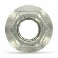 Гайка DIN 6923 А4 шестигранная, фланцевая М8 изображения