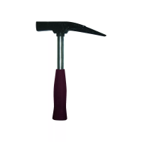 Молоток кровельщика Biber 85386 кованый, магн. держатель, стальная рукоятка Премиум 600г изображения