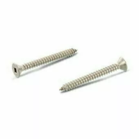 Винт DIN 7982 А2 самонарезающий с потайной головкой, форма С, квадратный шлиц SQ 4,8х50 изображения