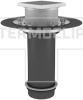 НЭ-М-ТО 125х340 - Надставной элемент с манжетой и трапом с опорным кольцом 125х340 изображения