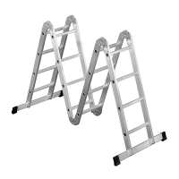 Лестница-трансформер Biber 98302 4-х секционная 4-х ступенчатая (4х4) изображения