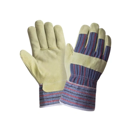 Перчатки кож спилковые изображения