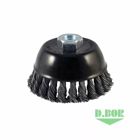 Щётка D.BOR чашечная жгутовая для УШМ, METAL Standard, 65xМ14 изображения