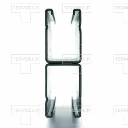Профиль монтажный сдвоенный 41х124x2,5-6000 изображения