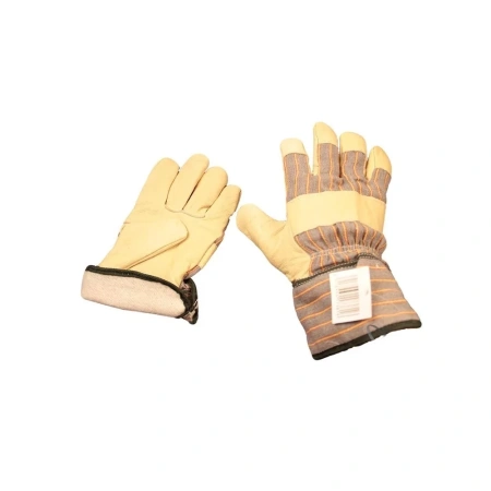 Перчатки спилковые утепленные изображения