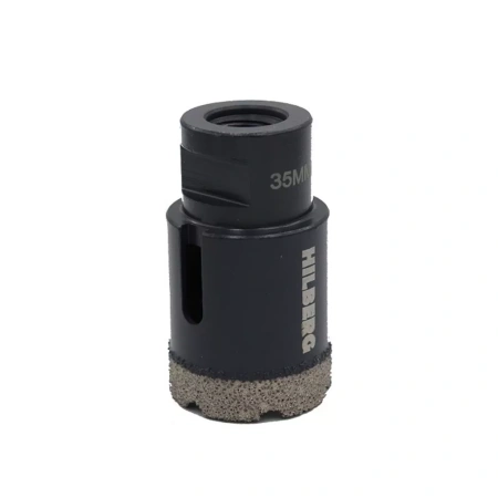 Коронка алмазная по керамике и керамограниту М14 для УШМ 35х35мм изображения