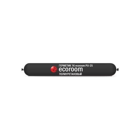 Герметик Ecoroom PU-25 полиуретановый серый (0,6л) изображения