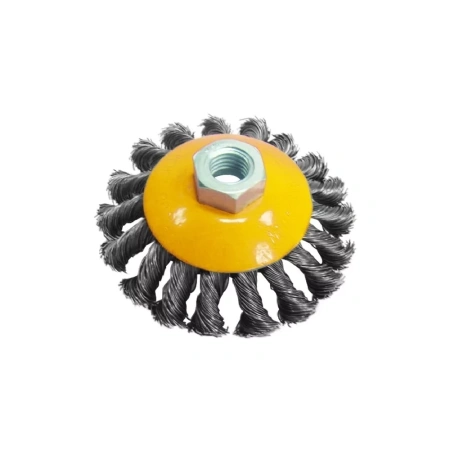 Щётка Biber дисковая витая для УШМ 100мм изображения
