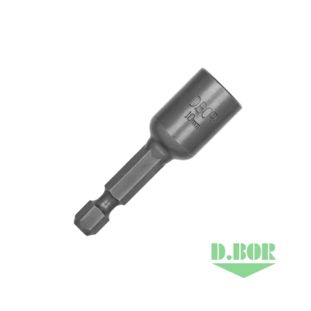 Магнитная насадка D.BOR 50 мм под ключ 10 мм, MAGNETIC S2, E 6,3 (5 шт.) изображения