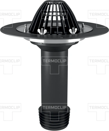 Воронка с ОФ для ремонтируемых кровель 090х340 тип ВФР изображения