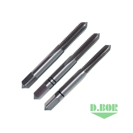 Ручной метчик D.BOR HSS-G DIN 352 тип N, 3 пр., M4x0.70 изображения