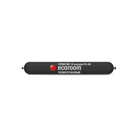 Герметик Ecoroom PU-40 полиуретановый серый (0,6л) изображения